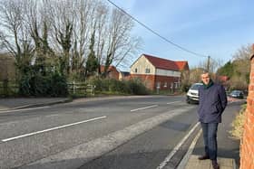 MP Andrew Selous visits Bedford Road after being contacted by a concerned constituent