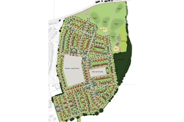 The Barton-le-Clay site plan. Picture: Taylor Wimpey UK Limited