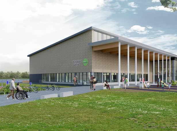 An artist's impression of the new centre