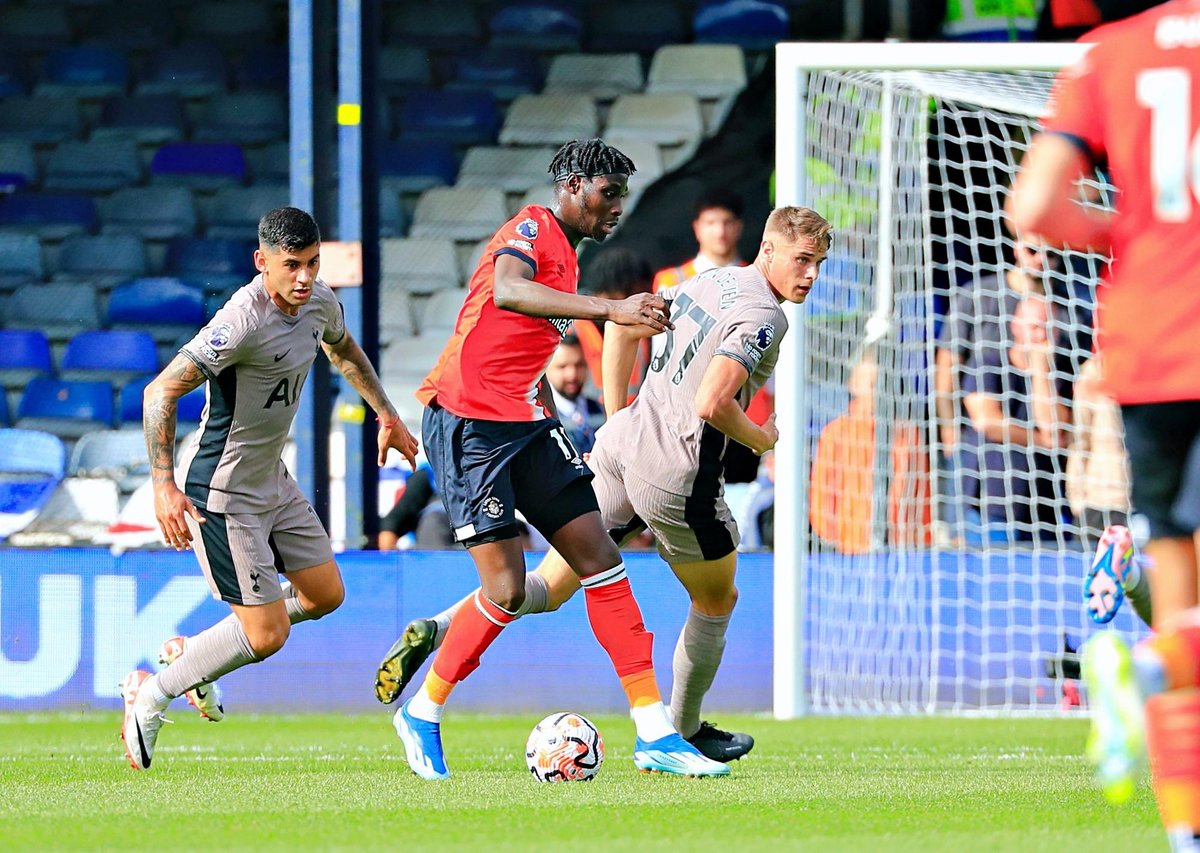 Luton reveal striker Adebayo suffered 'vile' racist abuse following Tottenham defeat