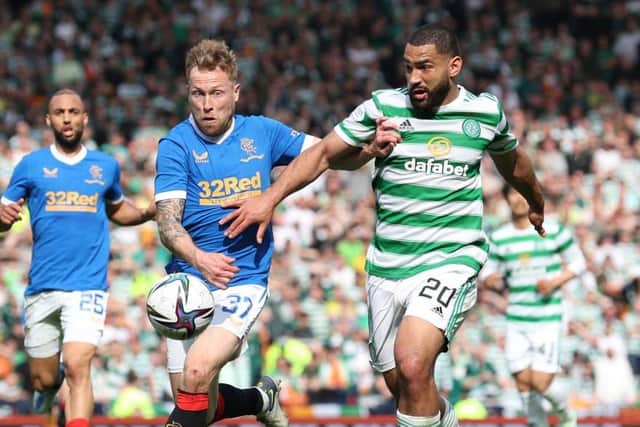 Cameron Carter-Vickers in action for Celtic this season