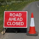 Road closed sign. Picture: David Davies/PA