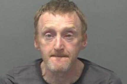 Wayne Carass has been jailed for a string of burglary offences