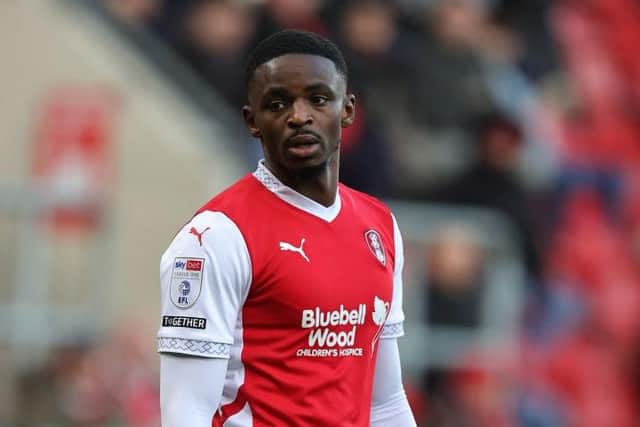 Hakeem Odoffin in action for Rotherham United last season - pic: Pete Norton/Getty Images