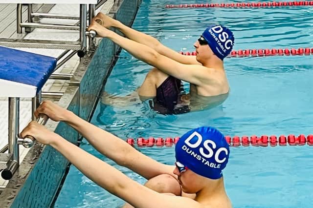 Dunstable swimmers take to the pool