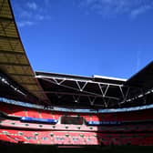Wembley Stadium. (Photo by Neil Hall - Pool/Getty Images)