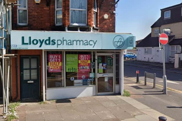 Pictured: The pharmacy on Marsh Road