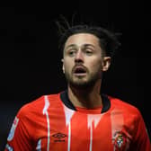 Hatters attacker Harry Cornick came off the bench for Luton on Tuesday night