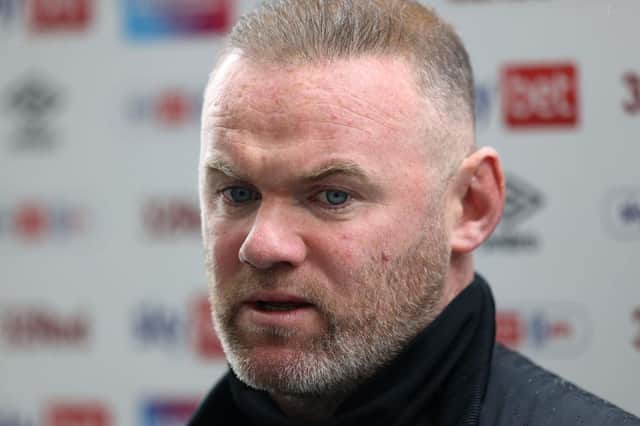 Wayne Rooney, Manager of Derby County. (Photo by Alex Pantling/Getty Images)
