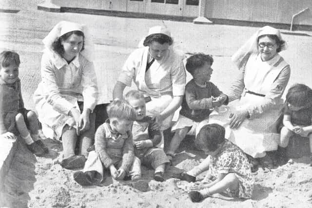 Linden Road Day Nursery in 1942. Do you know who any of the children pictured are? Email editorial@lutonnews.co.uk