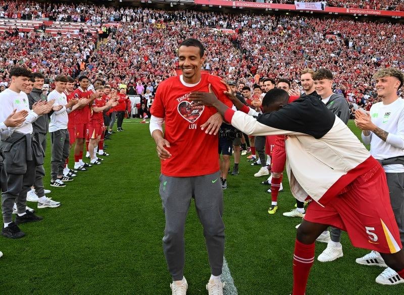 Released: Joel Matip (pictured), Thiago Alcantara, Adam Lewis, Melkamu Frauendorf, Mateusz Musialowski, Nathan Giblin, Francis Gyimah, Luke Hewitson, Niall Osborne, Cody Pennington.New contract offers: Adrian, Jacob Poytress, Reece Trueman.