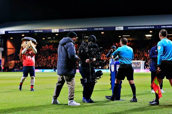 The Sky cameras are coming to Kenilworth Road - pic: Liam Smitih