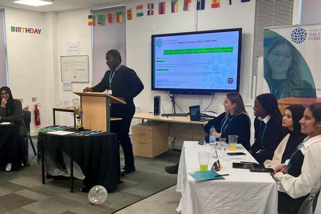 The Stockwood Park Academy hosts inaugural student debate competition