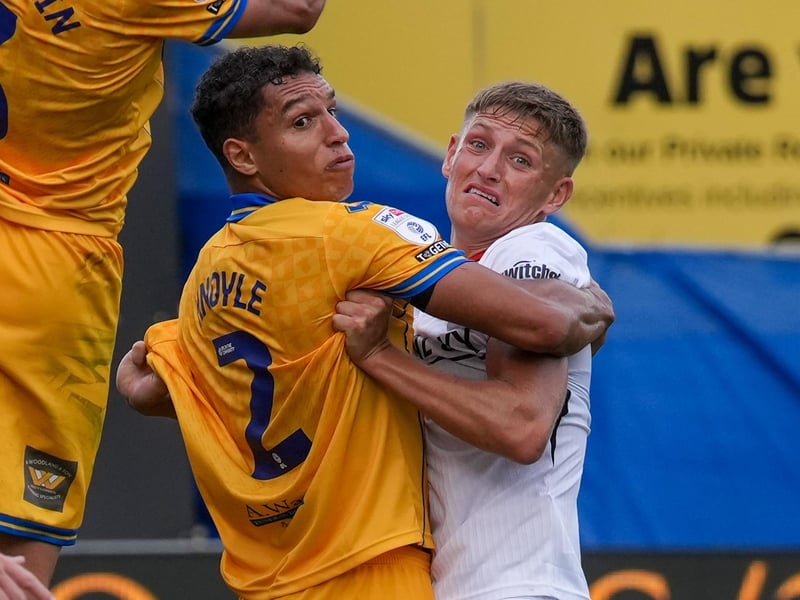Deservedly earned his first league start after impressing with his work-rate against Chelsea in midweek as although he once more put in a real shift, chasing lost causes and trying to be an outlet, was left to cut an increasingly isolated figure as everything crumbled behind him, Mansfield allowed to take complete control. Came off with an hour gone, as the summer signing will no doubt hope that performance was just a one-off.