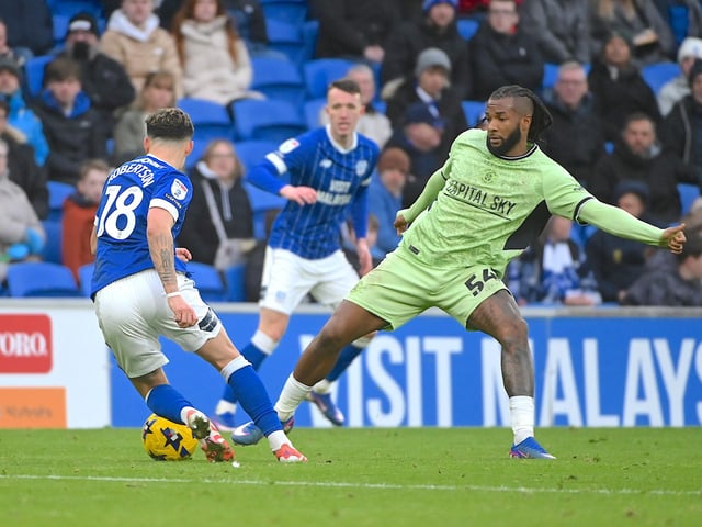 Never came close to replicating the kind influence he had against Bradford as it was clear Cardiff had done their research, knowing Town would try and play through the Jamaican international, swamping him so he had a lack of time to get his head up, stopping him by whatever means necessary when he did, demonstrated by the fact he was the most fouled player of the match. Sliced one shot wide, but then lost the ball in a dangerous area from Keeley's pass which saw Colwill sprung away to make it 2-1. Tried an ill-judged shot from the halfway line which ended up nearer the corner flag as after the break, Town huffed and puffed as a comeback was always unlikely.