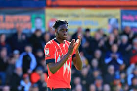 Elijah Adebayo could be missing Wednesday's trip to Reading