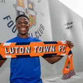 Chiedozie Ogbene is Luton's first signing of the summer - pic: David Horn (Luton Town FC / PRiME Media Images)