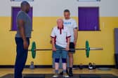 John lifting weights. Picture: MolyFit