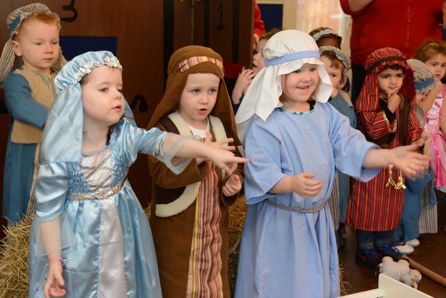 Applecroft Pre-school's nativity play from a decade ago