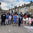 St Monica’s Avenue in Luton has hosted the town’s first ‘Play Street’ event as part of new scheme to get children active.