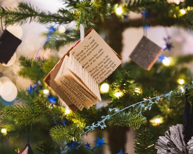 A book-inspired Christmas Tree ornament. Image: Vlad Vasnetsov