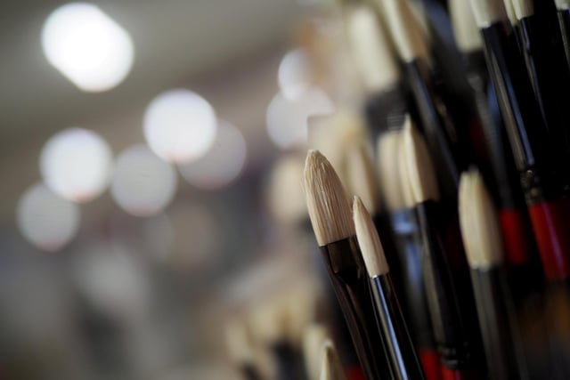 Paintbrushes are just some of the thousands of products on offer in-store.