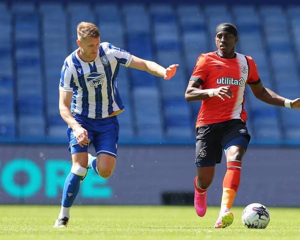 Amari'i Bell made his Luton return during Saturday's pre-season win at Sheffield Wednesday - pic: Ashley Allen/Getty Images