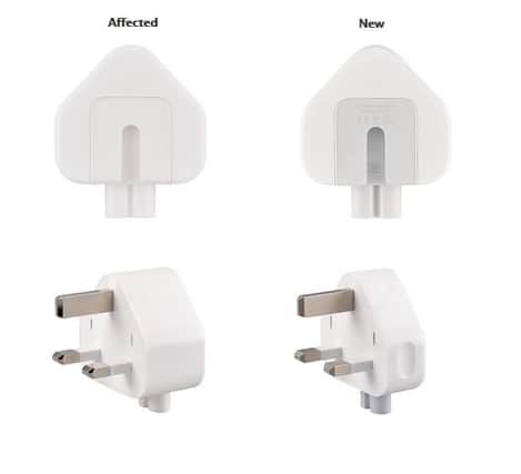 Diagram explaining the affected plugs. (Photo: Apple)