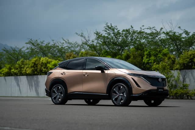Nissan describes the Ariya as a ‘coupe crossover’ (Photo: Nissan)