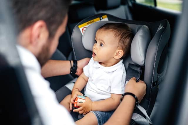 Half of parents said they had struggled to get their children in and out of the car when not using a parent and child bay (Photo: Shutterstock)