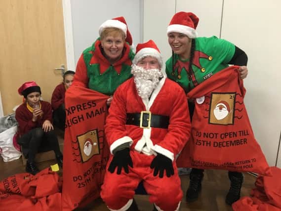 Nisa Local organised a Christmas party for the local school children