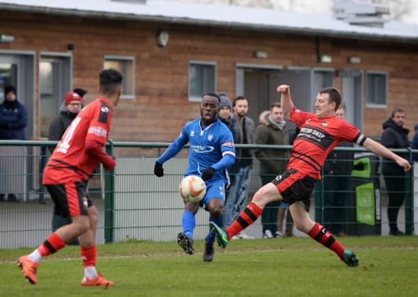 AFC Dunstable lost out on Saturday