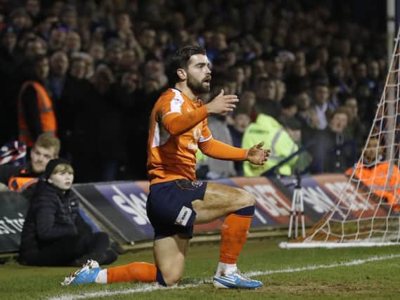 Luton forward Elliot Lee is a doubt for Saturday