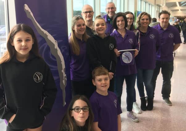 The Luton Diving Club members and parents