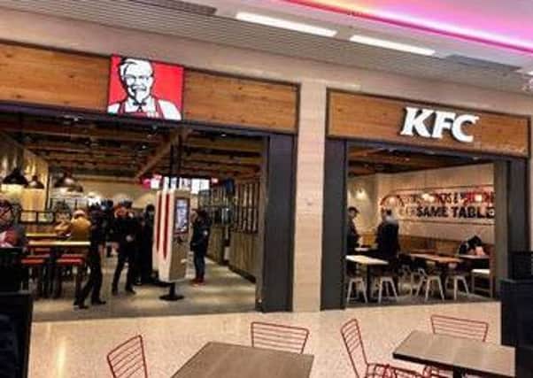 KFC in The Mall Luton is open