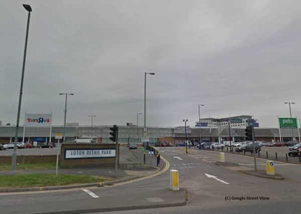 Luton Retail Park. Photo from Google Street View