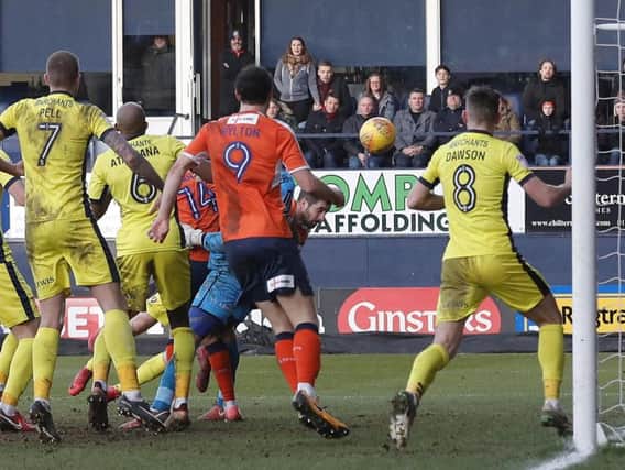 Alan Sheehan rescues a point for the Hatters in stoppage time