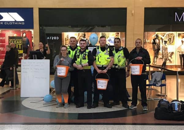 Officers cycle to raise money for Stepping Stones