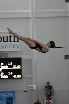 Luton Diving Club's Amy Rollinson