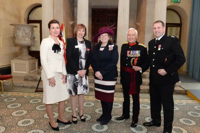 The Lord-Lieutenant of Bedfordshire & BEM Recipients. Photo by June Essex