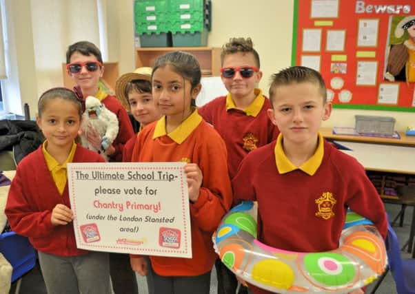 The Year 6 class at Chantry Primary Academy need your votes