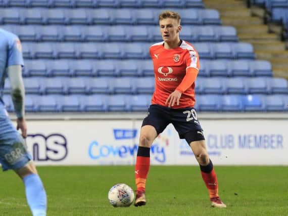 Town's on-loan midfielder Flynn Downes has been called up by England U19s