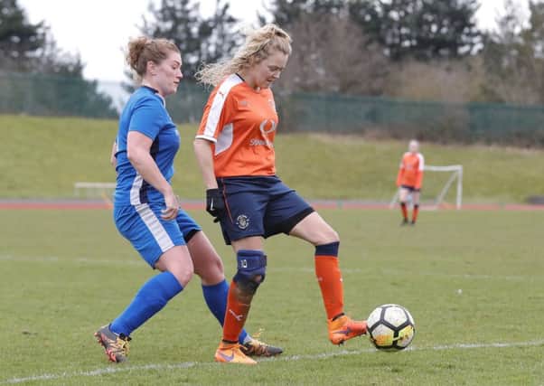 Town striker Natasha Fensome scored five at the weekend