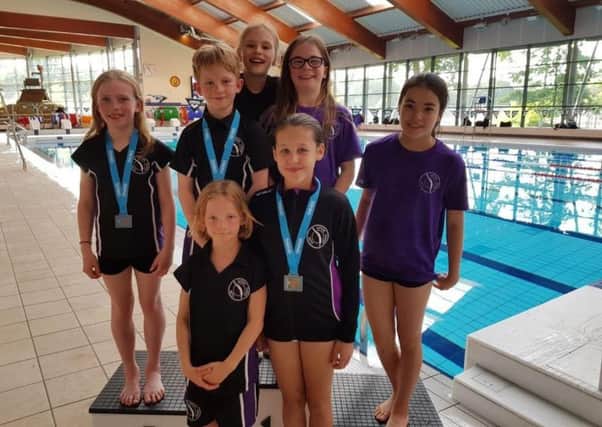 Luton Diving Club at a recent competition