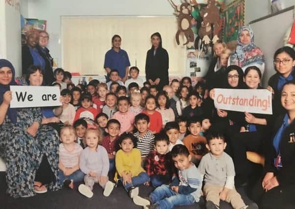 Foxcubs Nursery are celebrating after getting an Outstanding rating from Ofsted