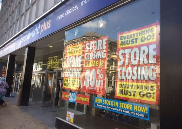 Poundworld Plus in Luton is closing down