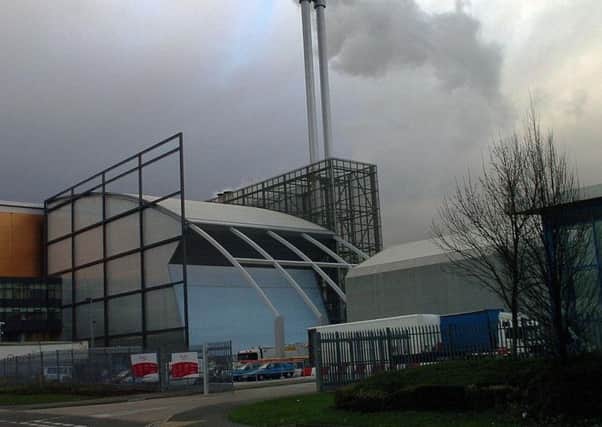 The incinerator in Portsmouth