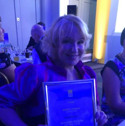 Kathy Doran. Credit: SME Bedfordshire Business Awards.