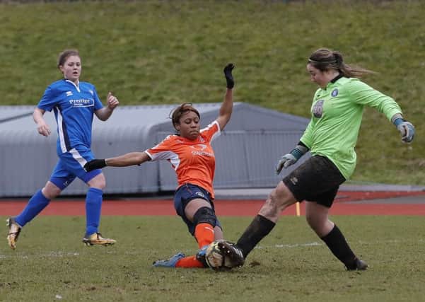 Dionne Manning came close for Luton at the weekend