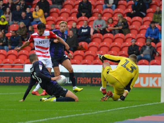Hatters go close once more at Doncaster on Saturday